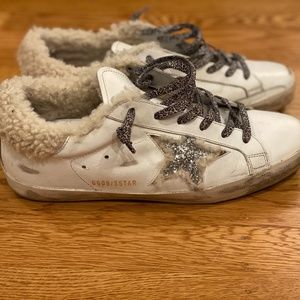 Barely worn Golden Goose sneakers size 9